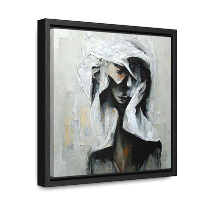 Forgotten face 3, Valentinii, Gallery Canvas Wraps, Square Frame