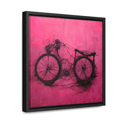 Bicycle 2, Valentinii, Gallery Canvas Wraps, Square Frame