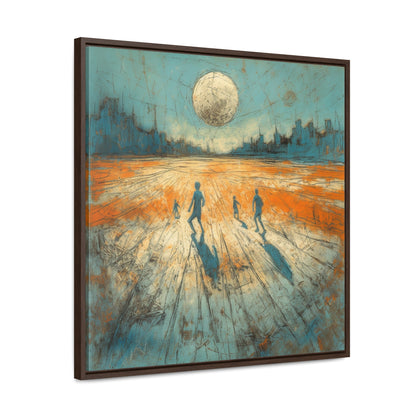 Childhood 18, Gallery Canvas Wraps, Square Frame