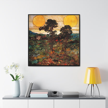 Land of the Sun 43, Valentinii, Gallery Canvas Wraps, Square Frame