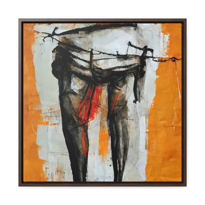 Feet and Drama 11, Valentinii, Gallery Canvas Wraps, Square Frame