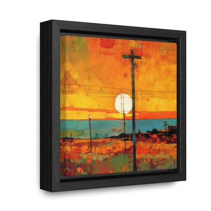 Land of the Sun 64, Valentinii, Gallery Canvas Wraps, Square Frame