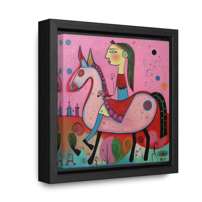 The Dreams of the Child 8, Gallery Canvas Wraps, Square Frame