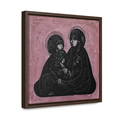 Mary and the Child 7, Valentinii, Gallery Canvas Wraps, Square Frame