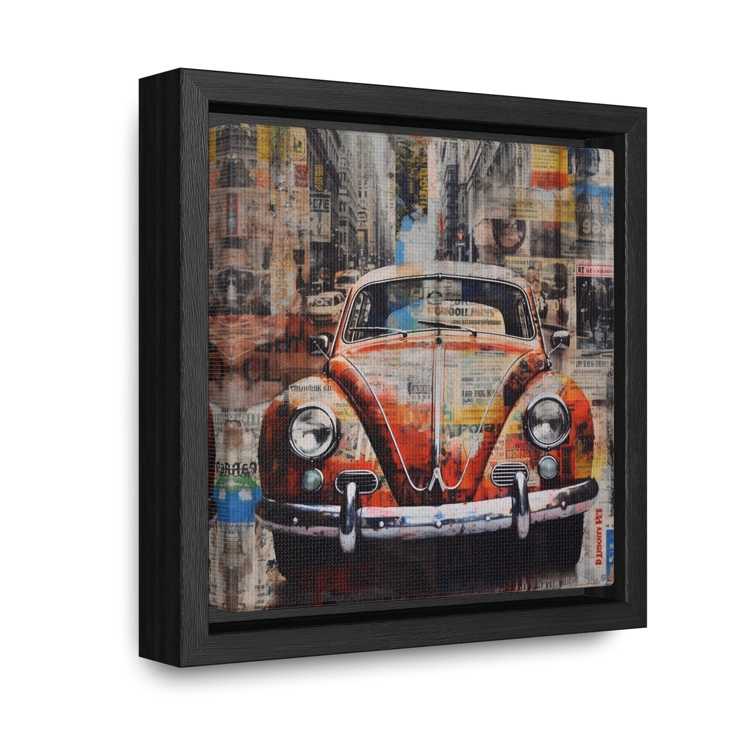 USA 7, Gallery Canvas Wraps, Square Frame