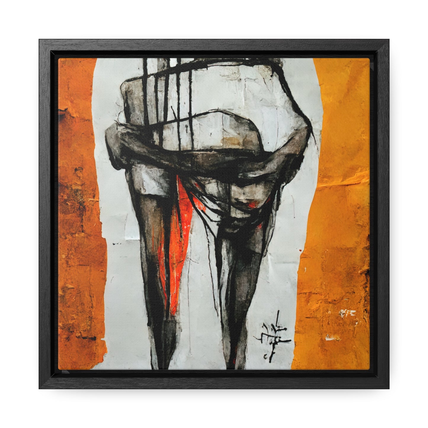 Feet and Drama 8, Valentinii, Gallery Canvas Wraps, Square Frame