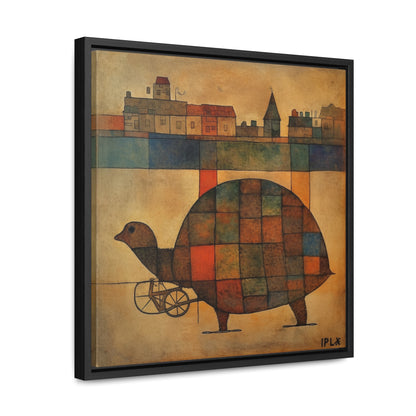 Turtle 17, Gallery Canvas Wraps, Square Frame