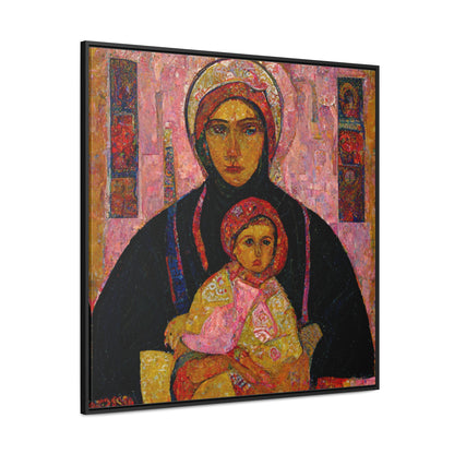 Mary and the Child 15, Valentinii, Gallery Canvas Wraps, Square Frame