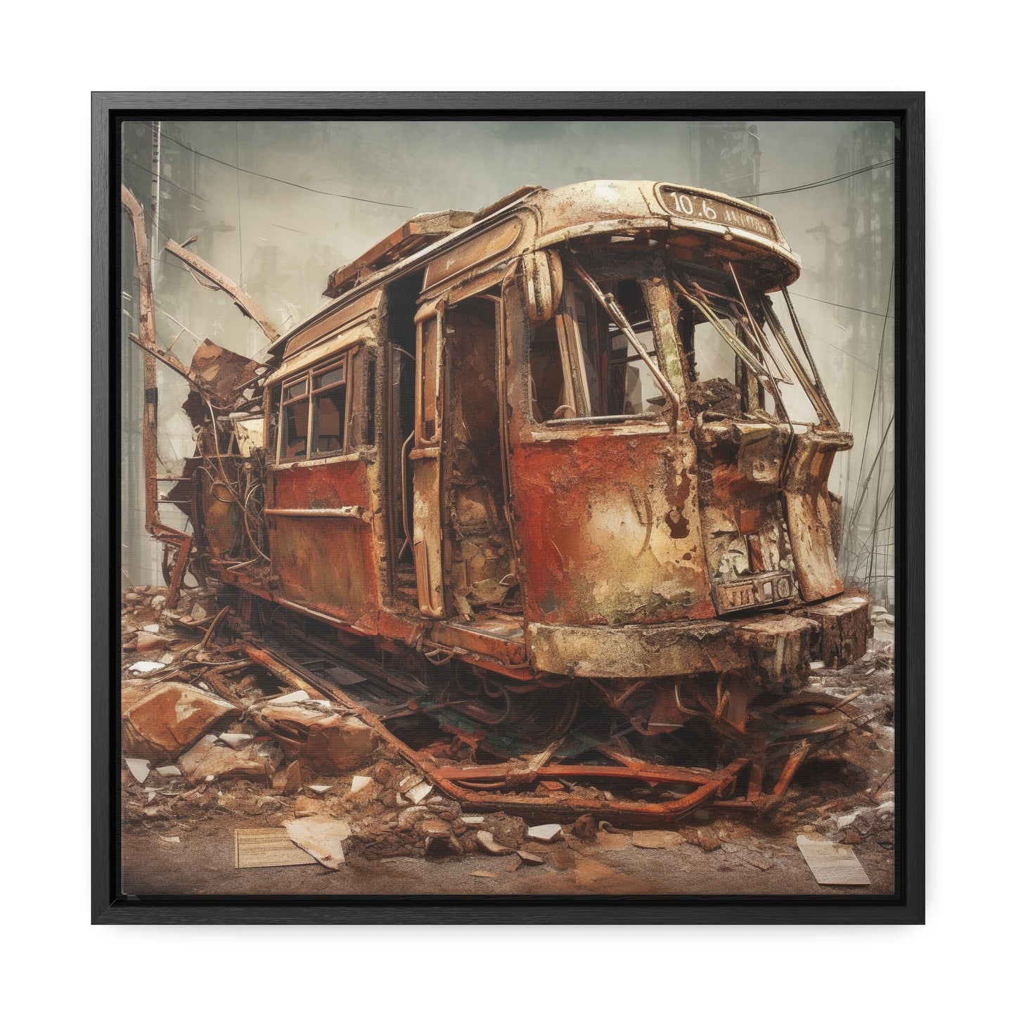 Urban 32, Gallery Canvas Wraps, Square Frame