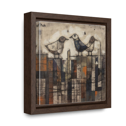 Bird 39, Gallery Canvas Wraps, Square Frame