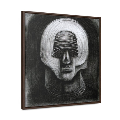 Brain 43, Valentinii, Gallery Canvas Wraps, Square Frame