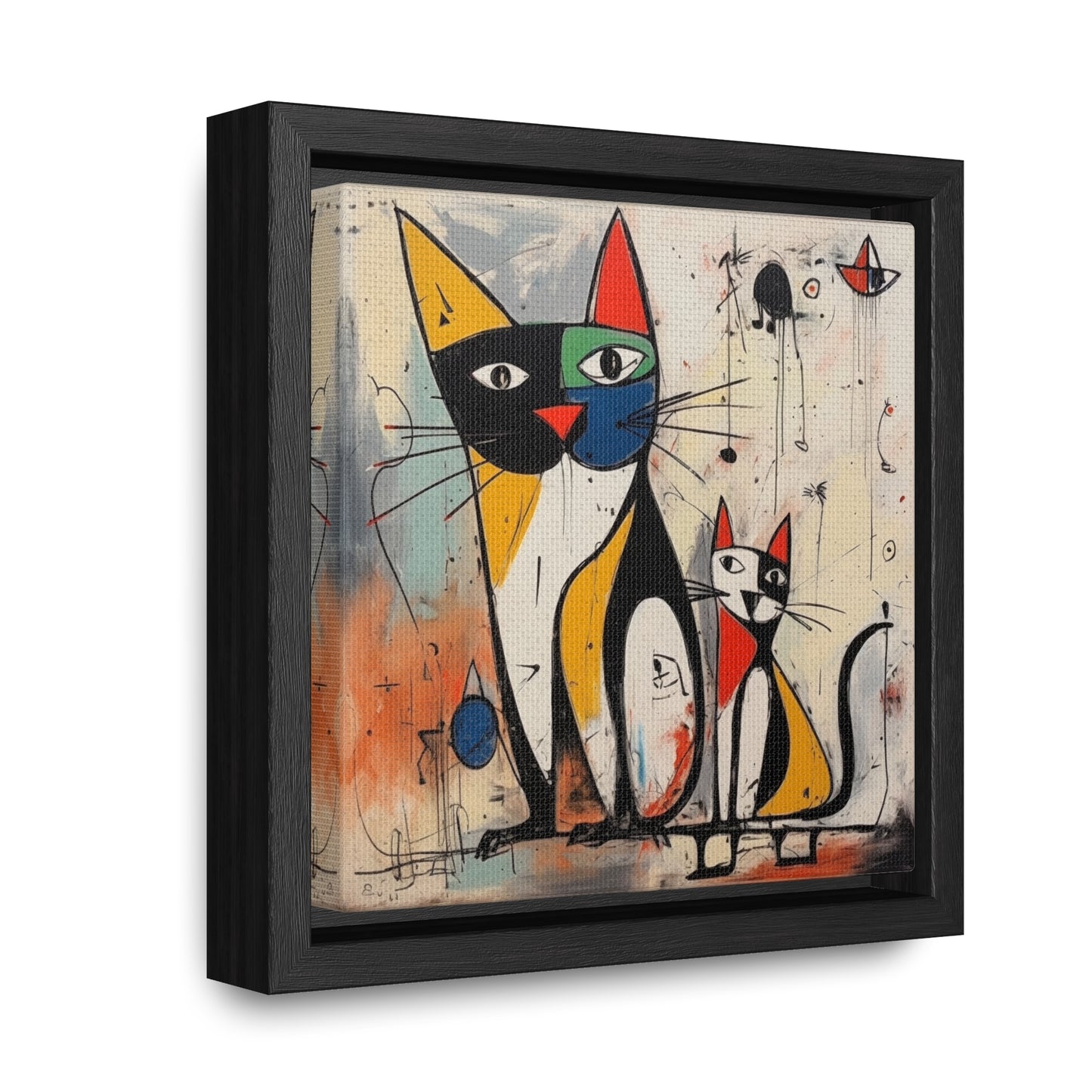 Cat 40, Gallery Canvas Wraps, Square Frame