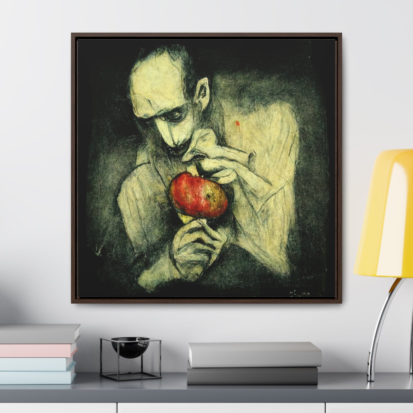 Apple 16, Valentinii, Gallery Canvas Wraps, Square Frame