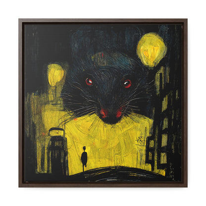 Urban Rat 8, Valentinii, Gallery Canvas Wraps, Square Frame