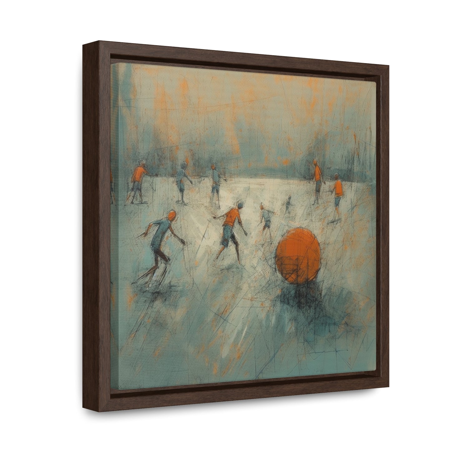 Childhood 38, Gallery Canvas Wraps, Square Frame