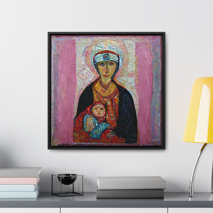 Mary and the Child 23, Valentinii, Gallery Canvas Wraps, Square Frame