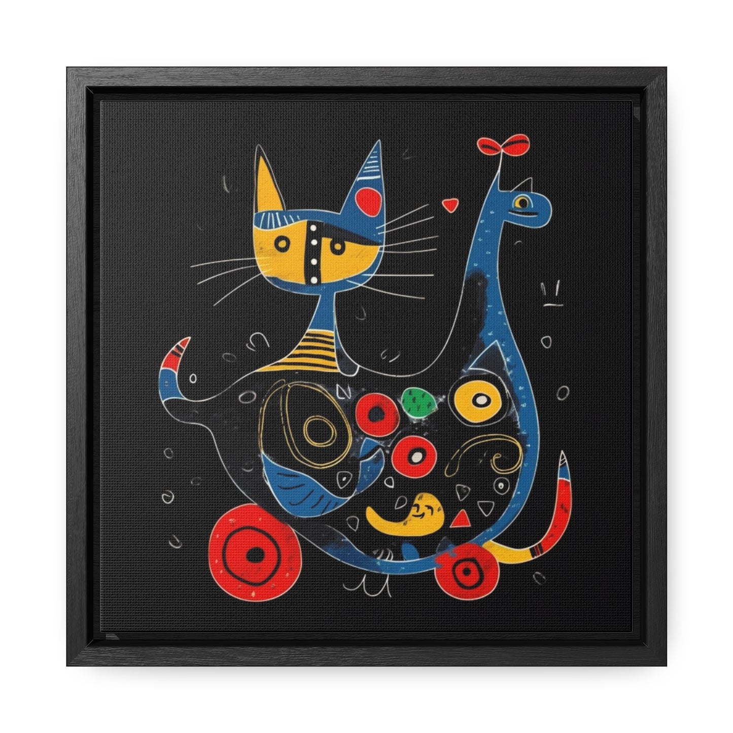 Cat 144, Gallery Canvas Wraps, Square Frame