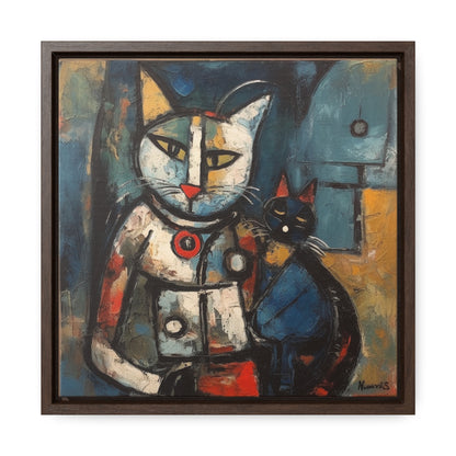 Cat 80, Gallery Canvas Wraps, Square Frame