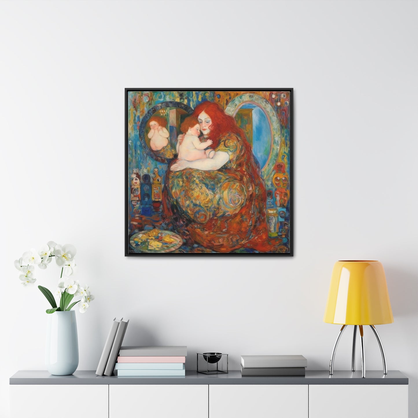 Baroque 20, Valentinii, Gallery Canvas Wraps, Square Frame