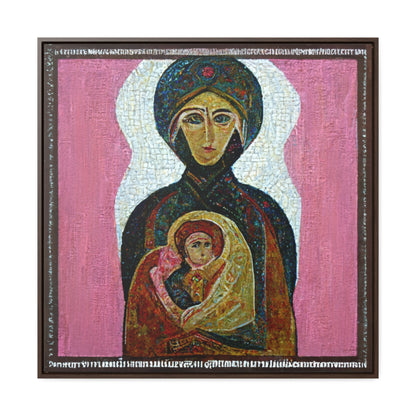 Mary and the Child 21, Valentinii, Gallery Canvas Wraps, Square Frame