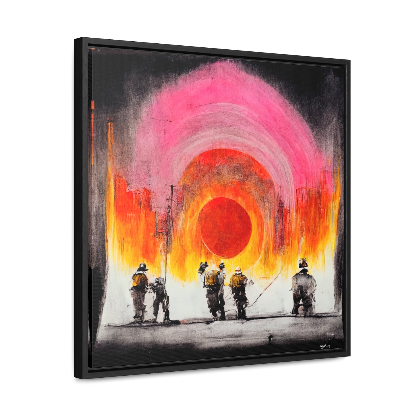 Land of the Sun 33, Valentinii, Gallery Canvas Wraps, Square Frame