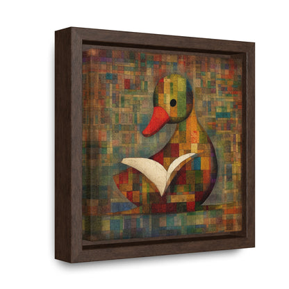 Duck 7, Gallery Canvas Wraps, Square Frame