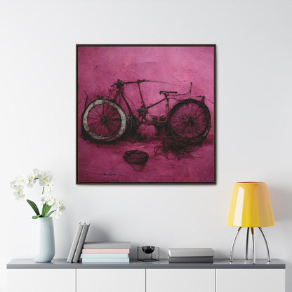 Bicycle 5, Valentinii, Gallery Canvas Wraps, Square Frame