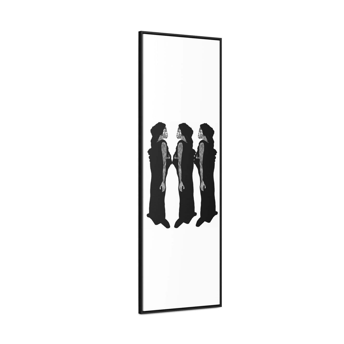 Three Women, Original Eduard Pavel, Gallery Canvas Wraps, Vertical Frame