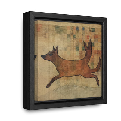 V Dog 5, Gallery Canvas Wraps, Square Frame
