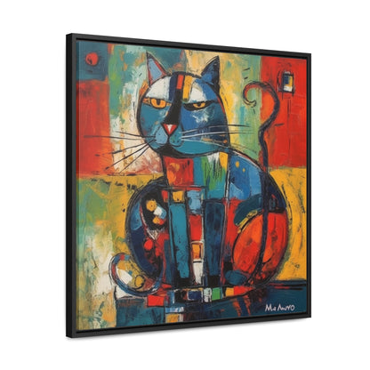 Cat 78, Gallery Canvas Wraps, Square Frame