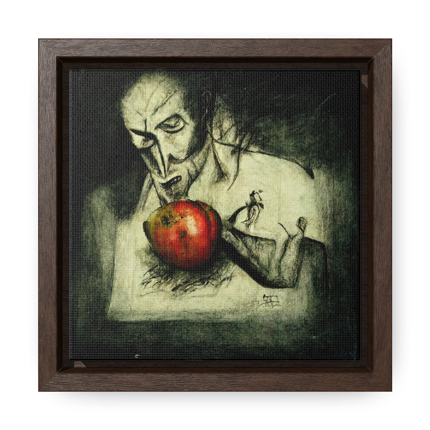 Apple 18, Valentinii, Gallery Canvas Wraps, Square Frame