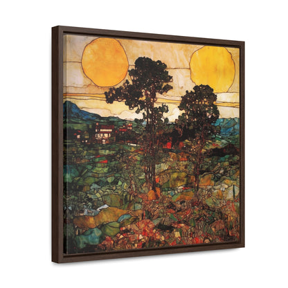 Land of the Sun 43, Valentinii, Gallery Canvas Wraps, Square Frame