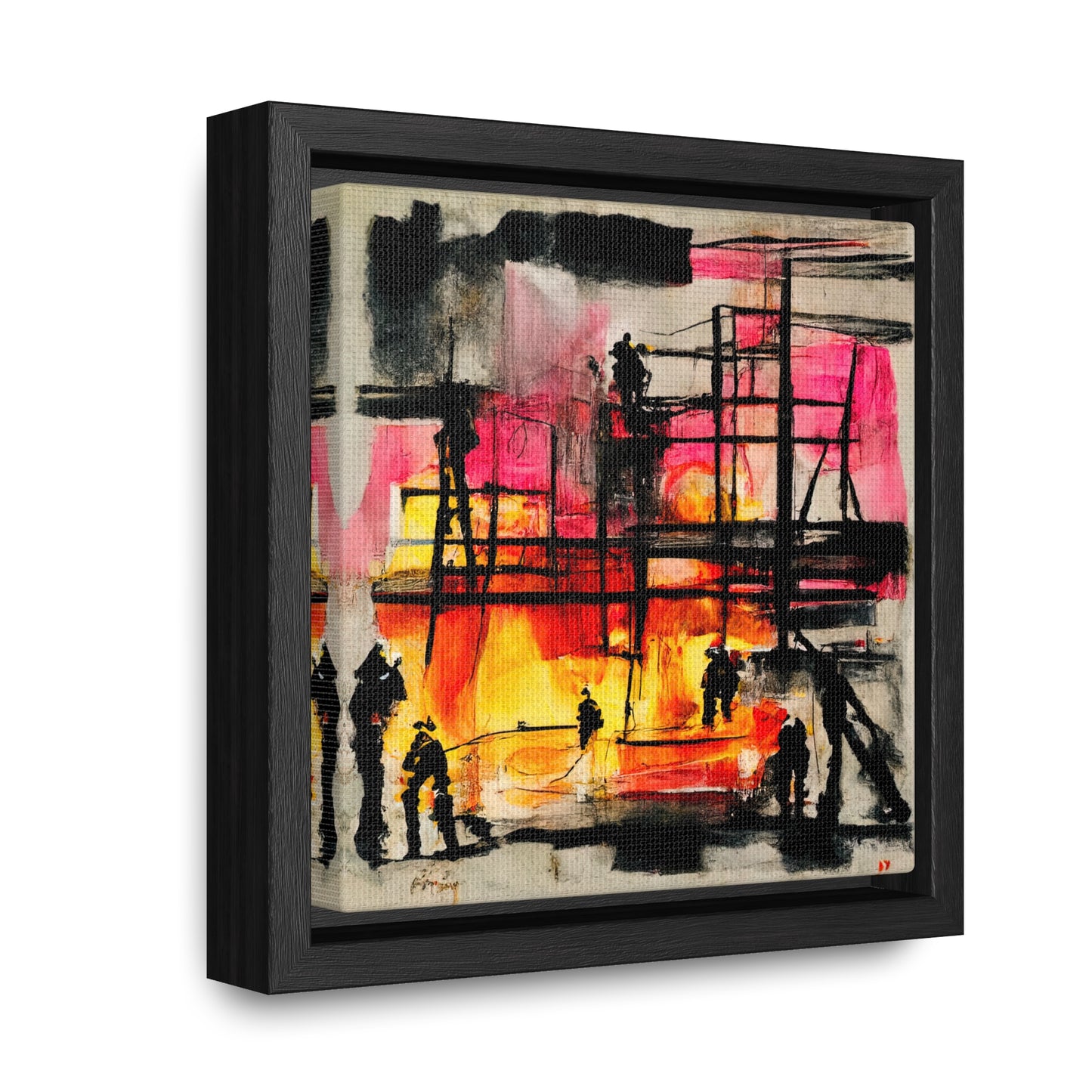 Land of the Sun, Valentinii, Gallery Canvas Wraps, Square Frame