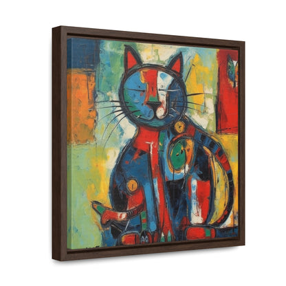 Cat 67, Gallery Canvas Wraps, Square Frame