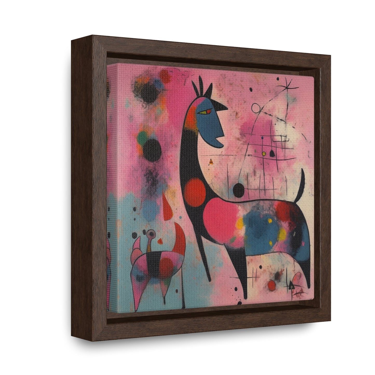 The Dreams of the Child 29, Gallery Canvas Wraps, Square Frame