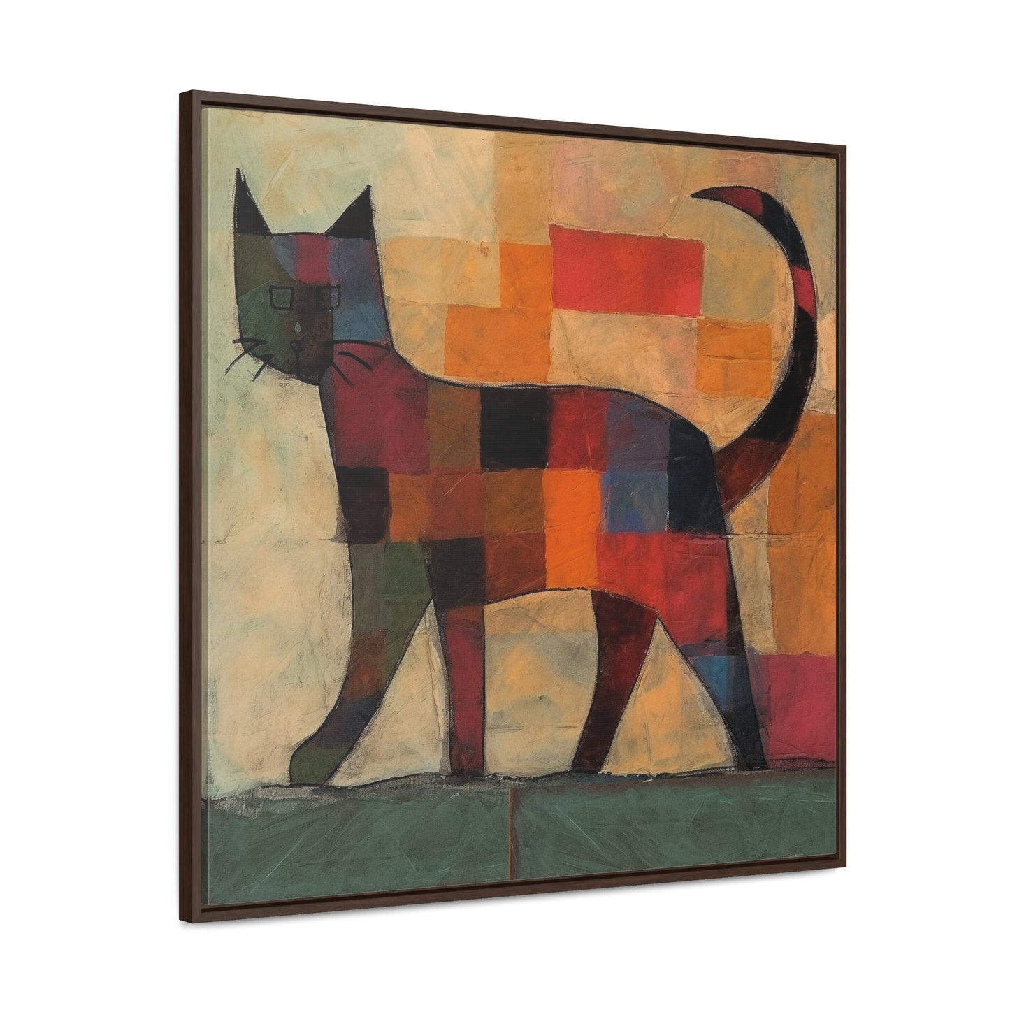 Cat 26, Gallery Canvas Wraps, Square Frame