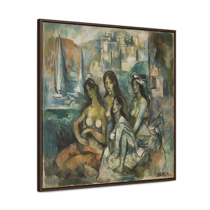 Women 15, Valentinii, Gallery Canvas Wraps, Square Frame