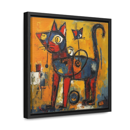 Cat 97, Gallery Canvas Wraps, Square Frame