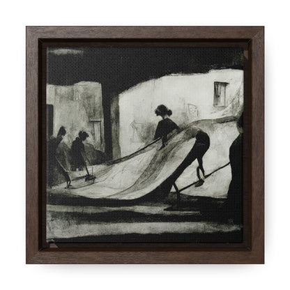 Domestic Memories 46, Valentinii, Gallery Canvas Wraps, Square Frame