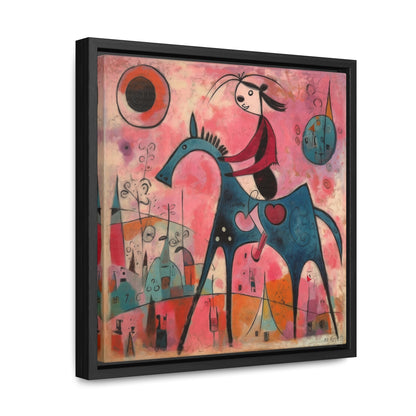 The Dreams of the Child 50, Gallery Canvas Wraps, Square Frame