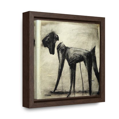 Dogs and Puppies 23, Valentinii, Gallery Canvas Wraps, Square Frame