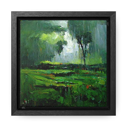 To the Rainy Land, Valentinii, Gallery Canvas Wraps, Square Frame