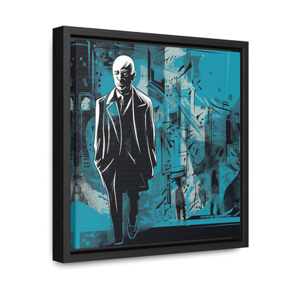 Sad Man 14, Valentinii, Gallery Canvas Wraps, Square Frame