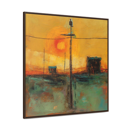 Land of the Sun 55, Valentinii, Gallery Canvas Wraps, Square Frame