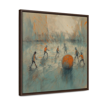 Childhood 43, Gallery Canvas Wraps, Square Frame