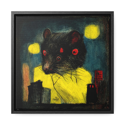 Urban Rat 6, Valentinii, Gallery Canvas Wraps, Square Frame