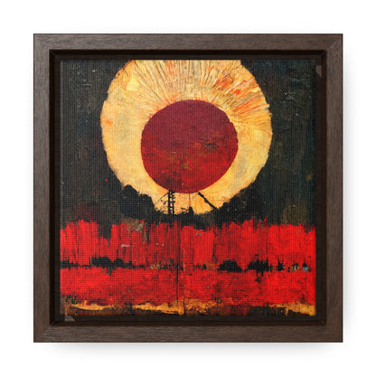 Land of the Sun 28, Valentinii, Gallery Canvas Wraps, Square Frame