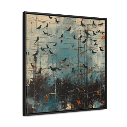 Bird 32, Gallery Canvas Wraps, Square Frame