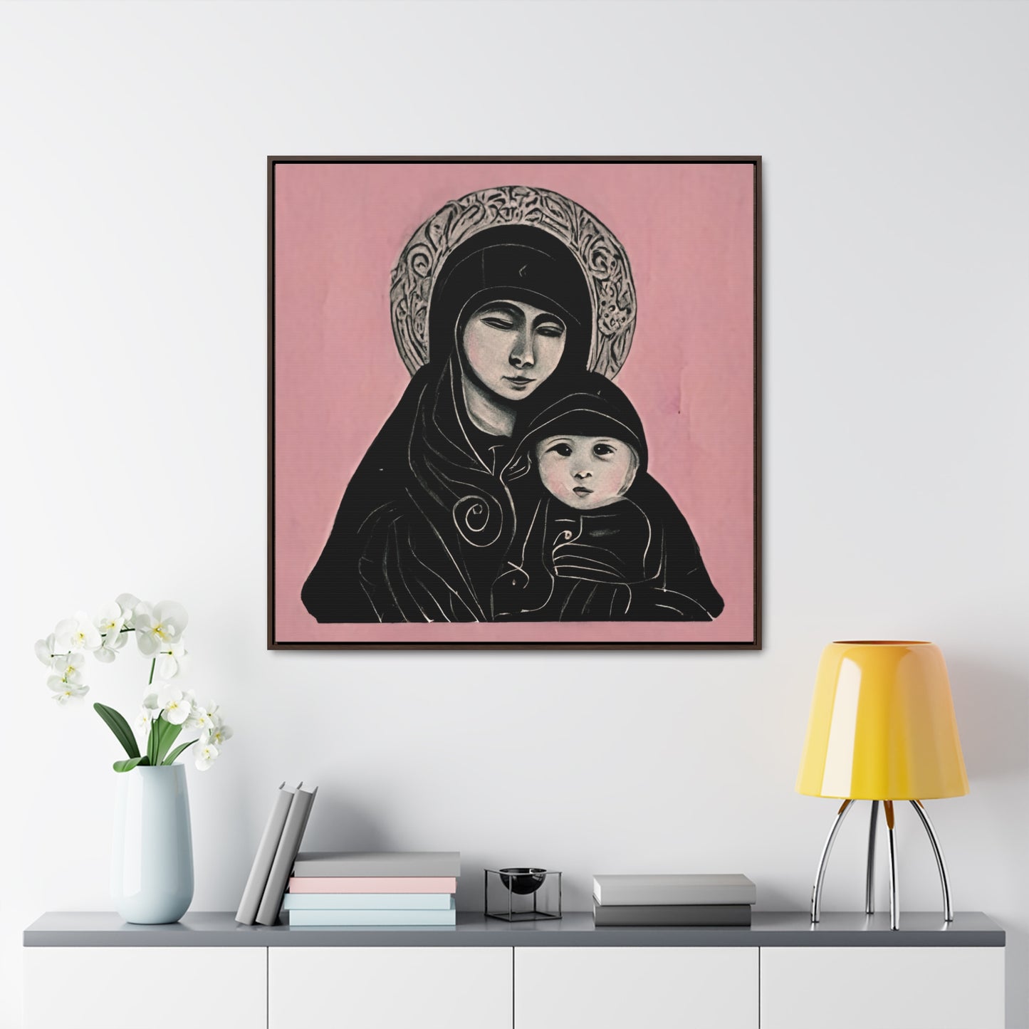 Mary 3, Valentinii, Gallery Canvas Wraps, Square Frame