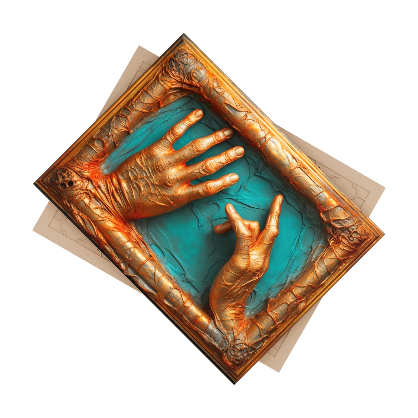 Hands 9, Ceramic Photo Tile